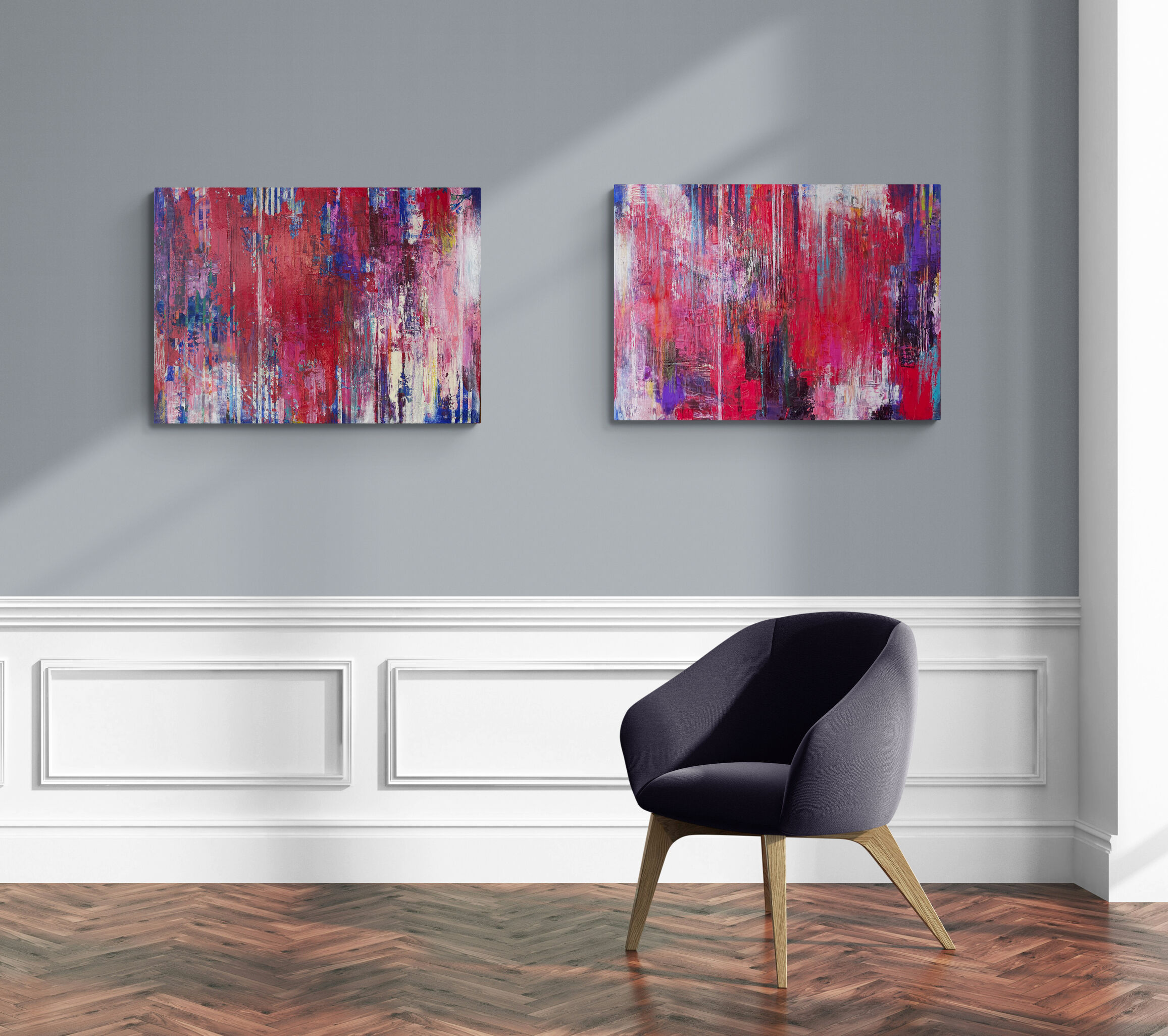 Picture "Metamorphosis (diptych)" (2025)