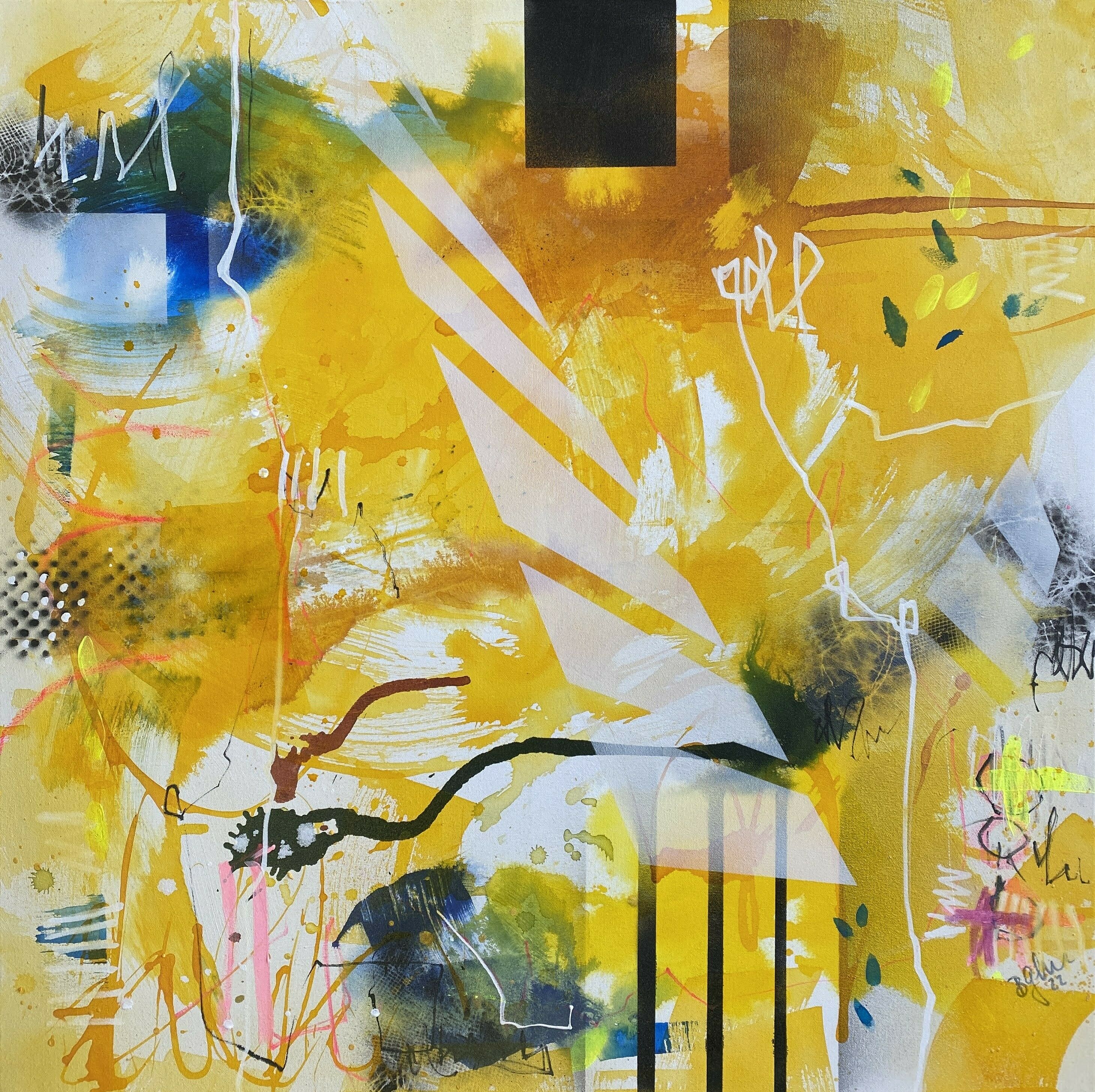 Bild "Dream Yellow No.3" (2022)