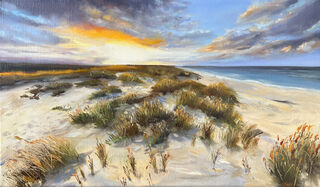 Picture "Sylt North Sea - Dunes at sunset (#230911)" (2023)