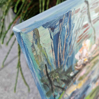 Picture "A little lily pond II" (2024)