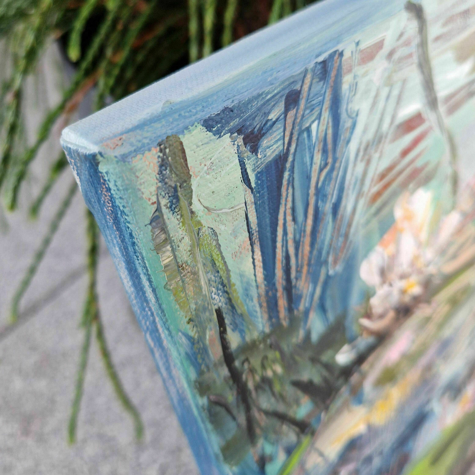 Picture "A little lily pond II" (2024)