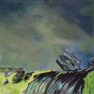 Bild "fallende Wasser" (2004)