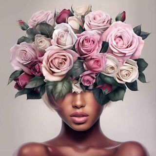 Bild "Flower Head II" (2023)
