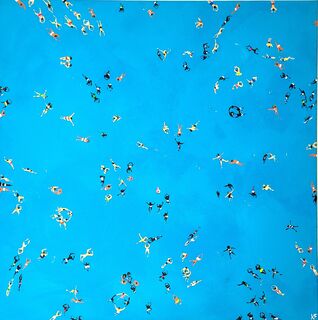 Bild "Swimming together 4" (2025)