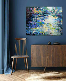 Bild "Cheelful pond" (2025)