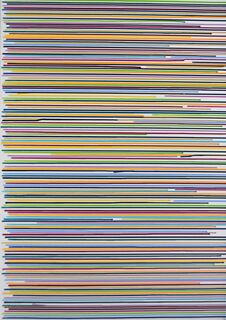 Picture "Colorful stripes #8" (2019)