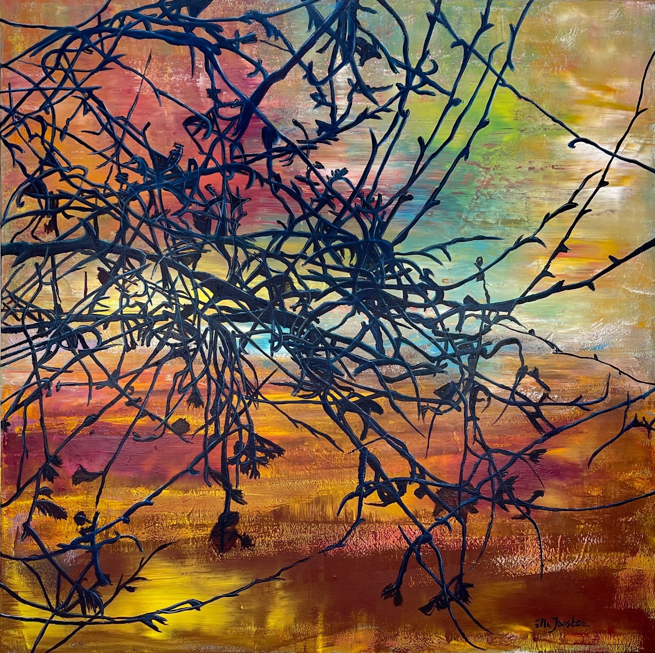 Picture "Forest Silhoutte Eight" (2024)