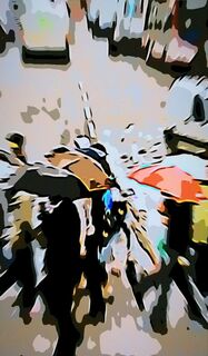 Bild "Strada affollata" (2025)