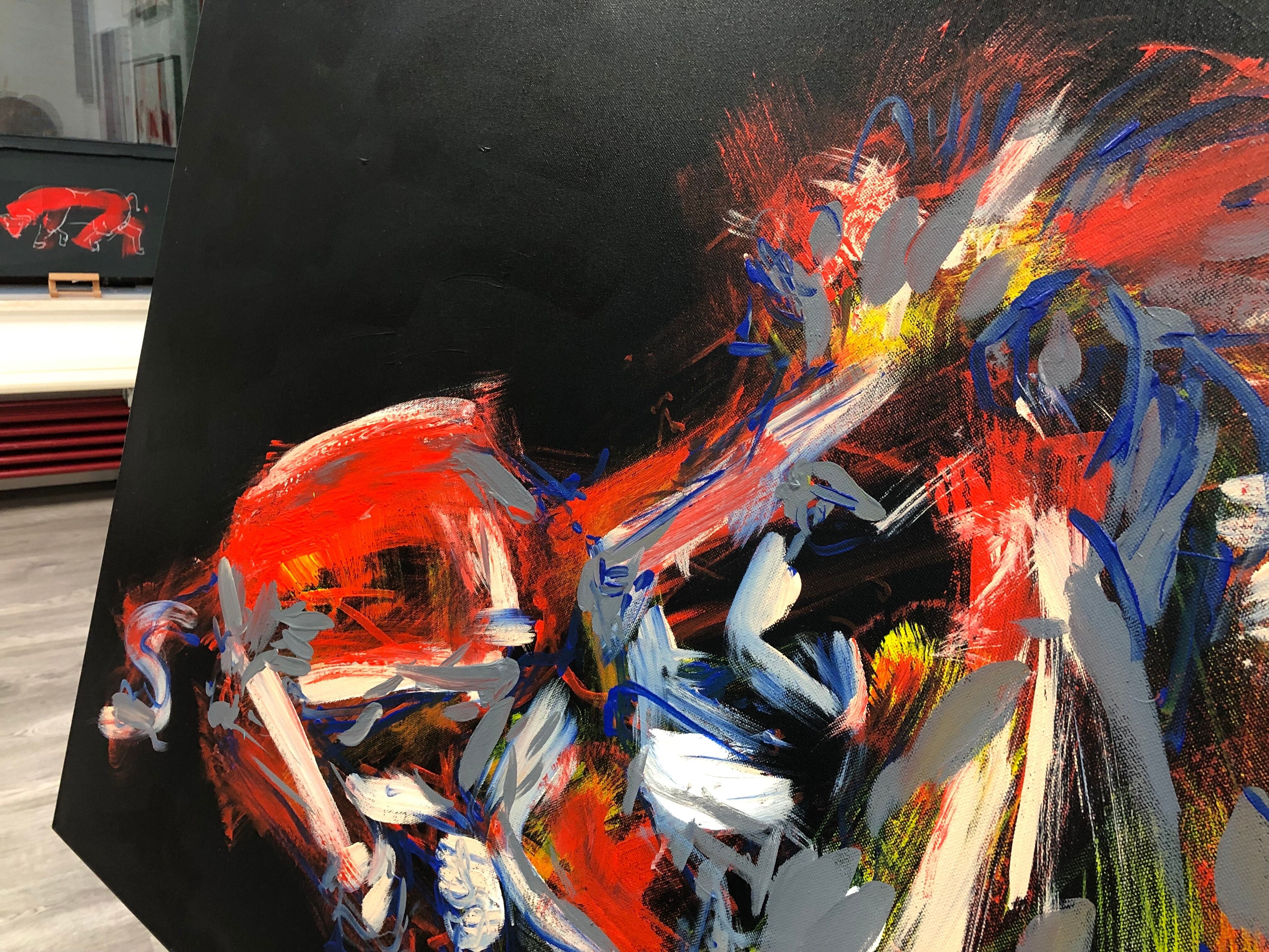 Picture "Lion abstract" (2017)
