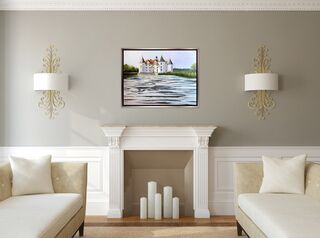 Bild "Schloss Glücksburg - Ostsee | Werk-Nr. 200903" (2020)