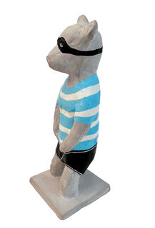 Sculpture "Luka, the superhero" (2023)