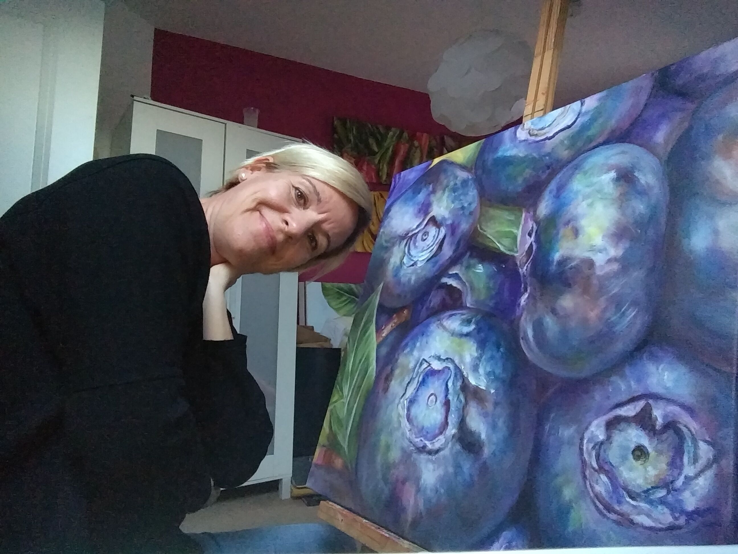 Bild "Blaubeeren Blick" (2018)