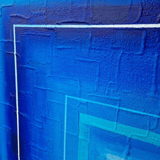 Picture "Into Blue" (2023)