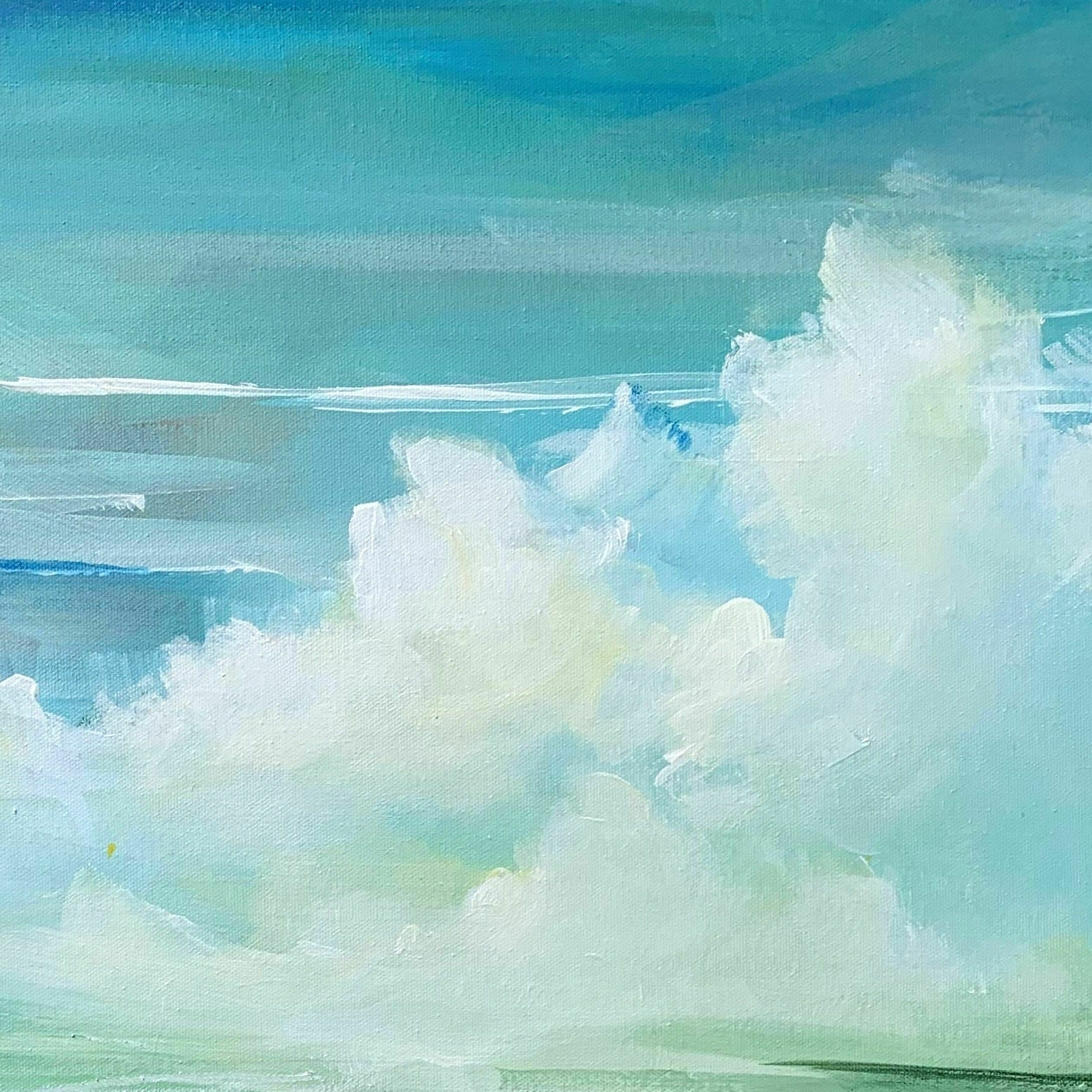 Picture "Summer clouds" (2022)