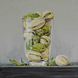 Picture "Pistachios in a jar" (2022)