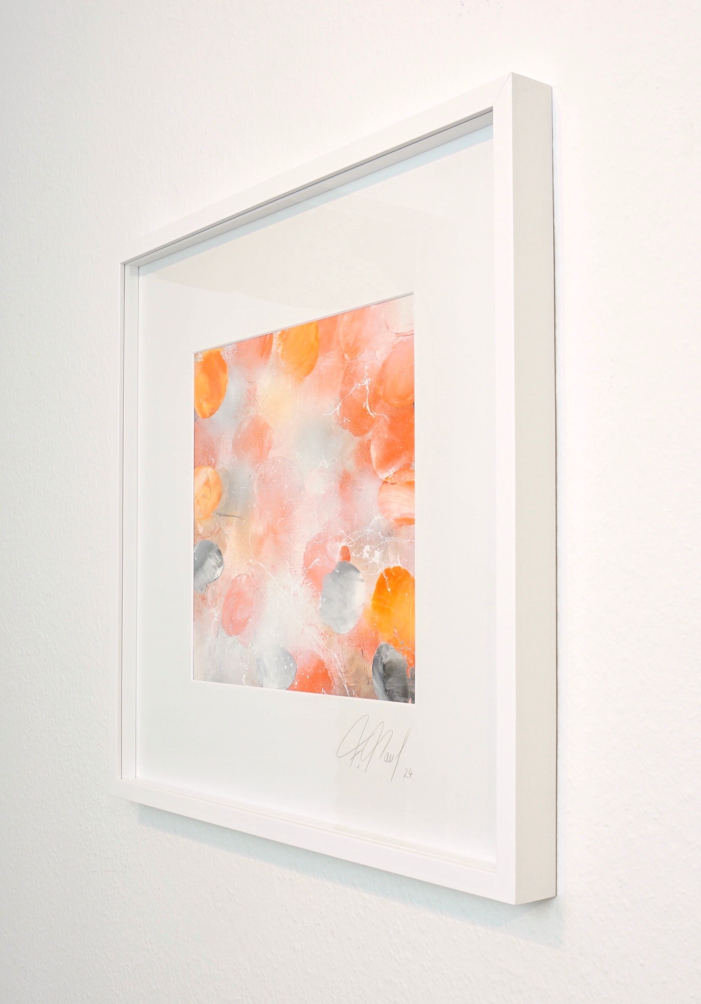 Picture "Orange Lotus Mini I" (2024)