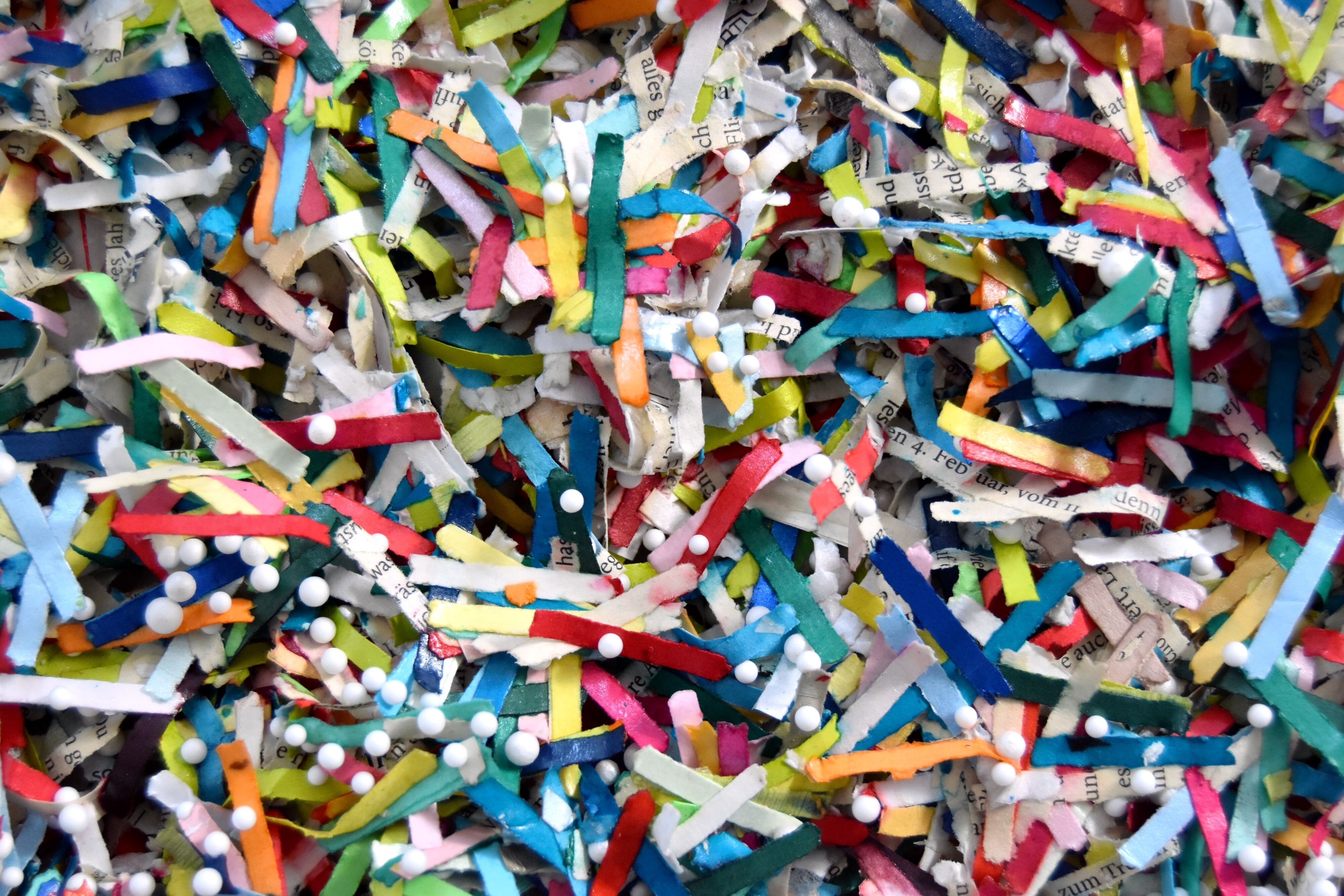 Sculpture "Paperwork & Pearls #12" (2024)