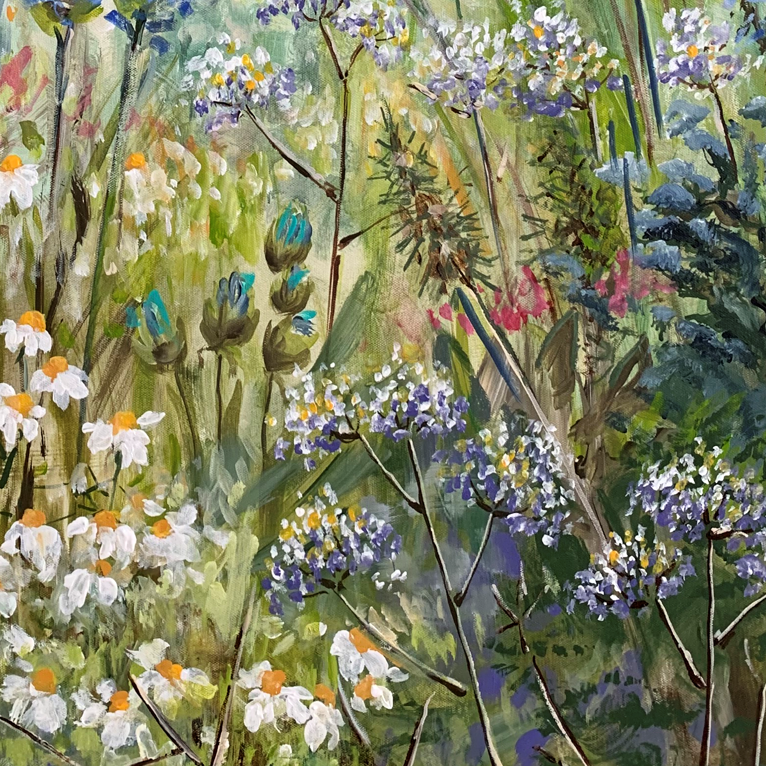 Picture "Flowers meadow" (2021)