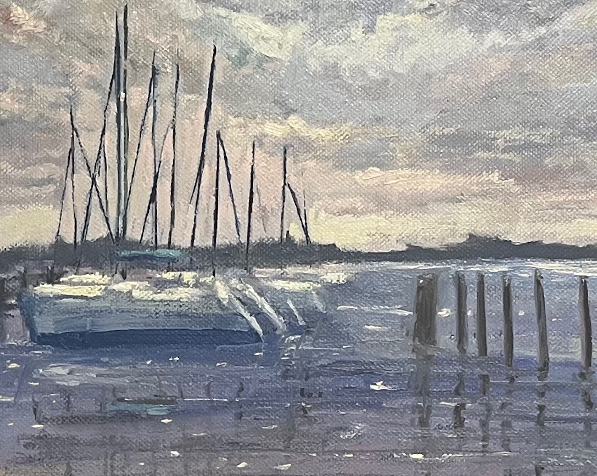 Picture "Lauterbach harbor Rügen" (2018)