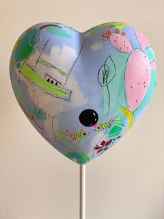 Sculpture "Life Loves You No.8" (2024)