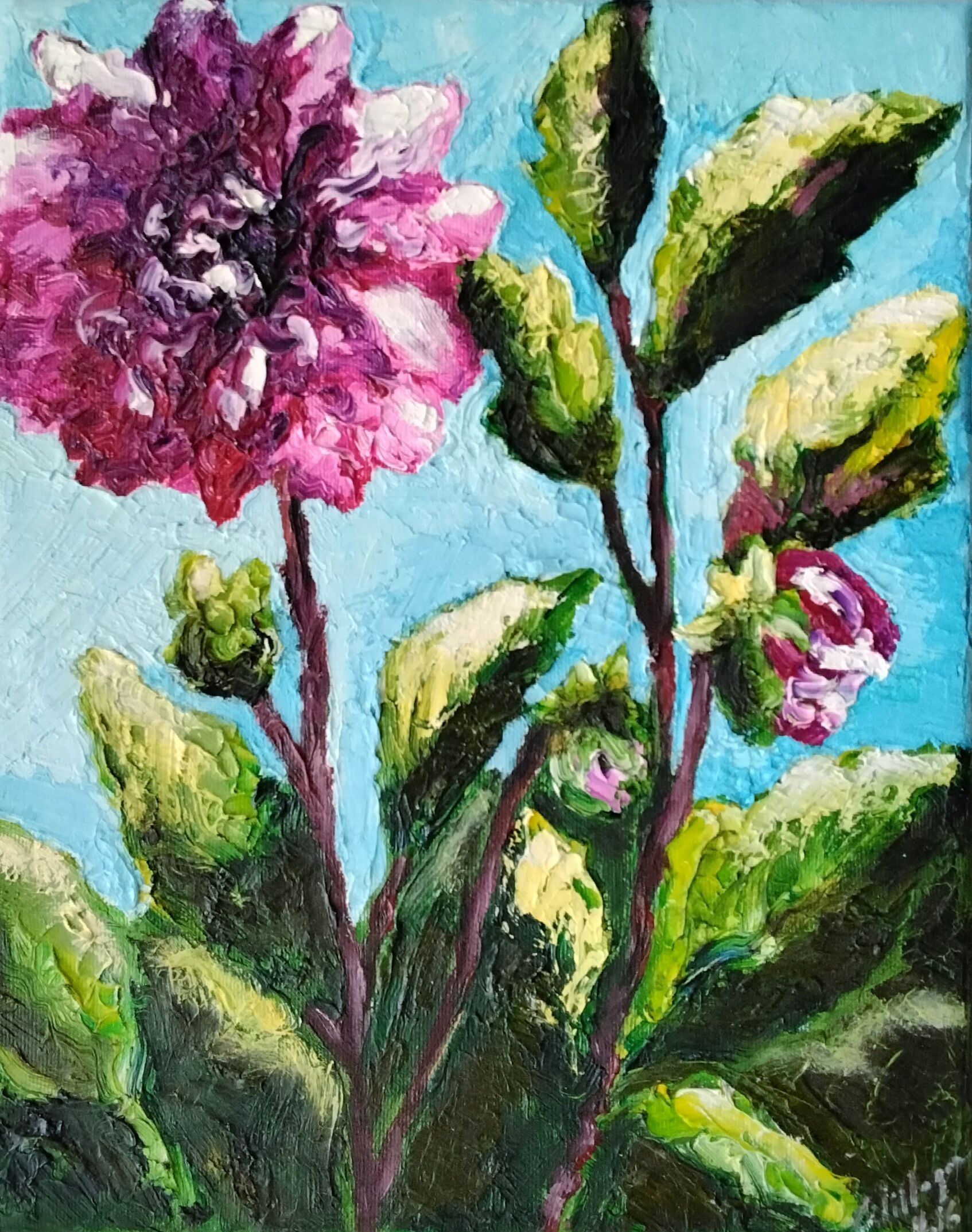 Bild "Sonnenanbeter" (2016)