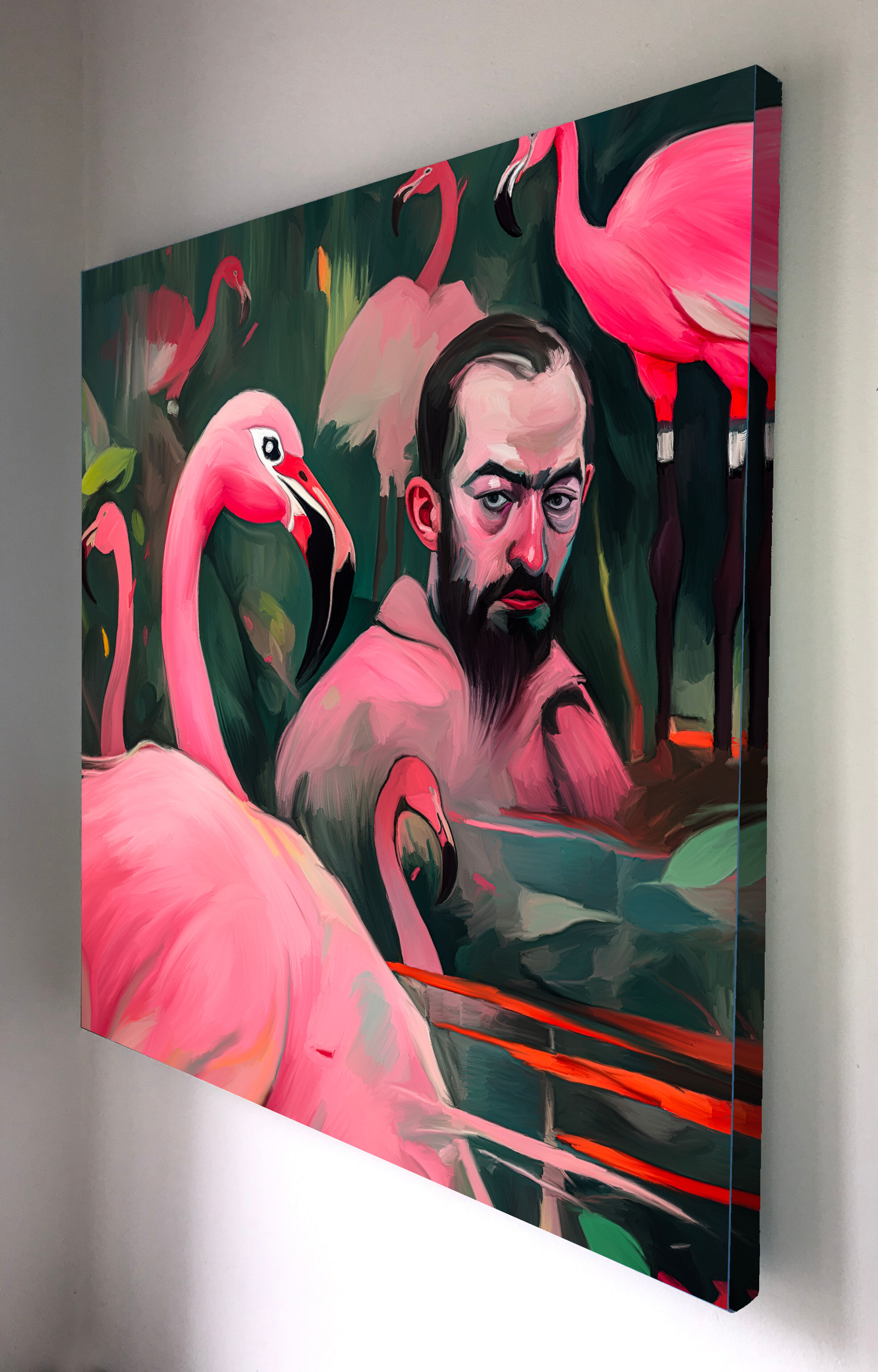 Bild "Flamingo Men" (2023)