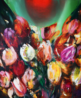Bild "Geburt einer Tulpe" (2025)