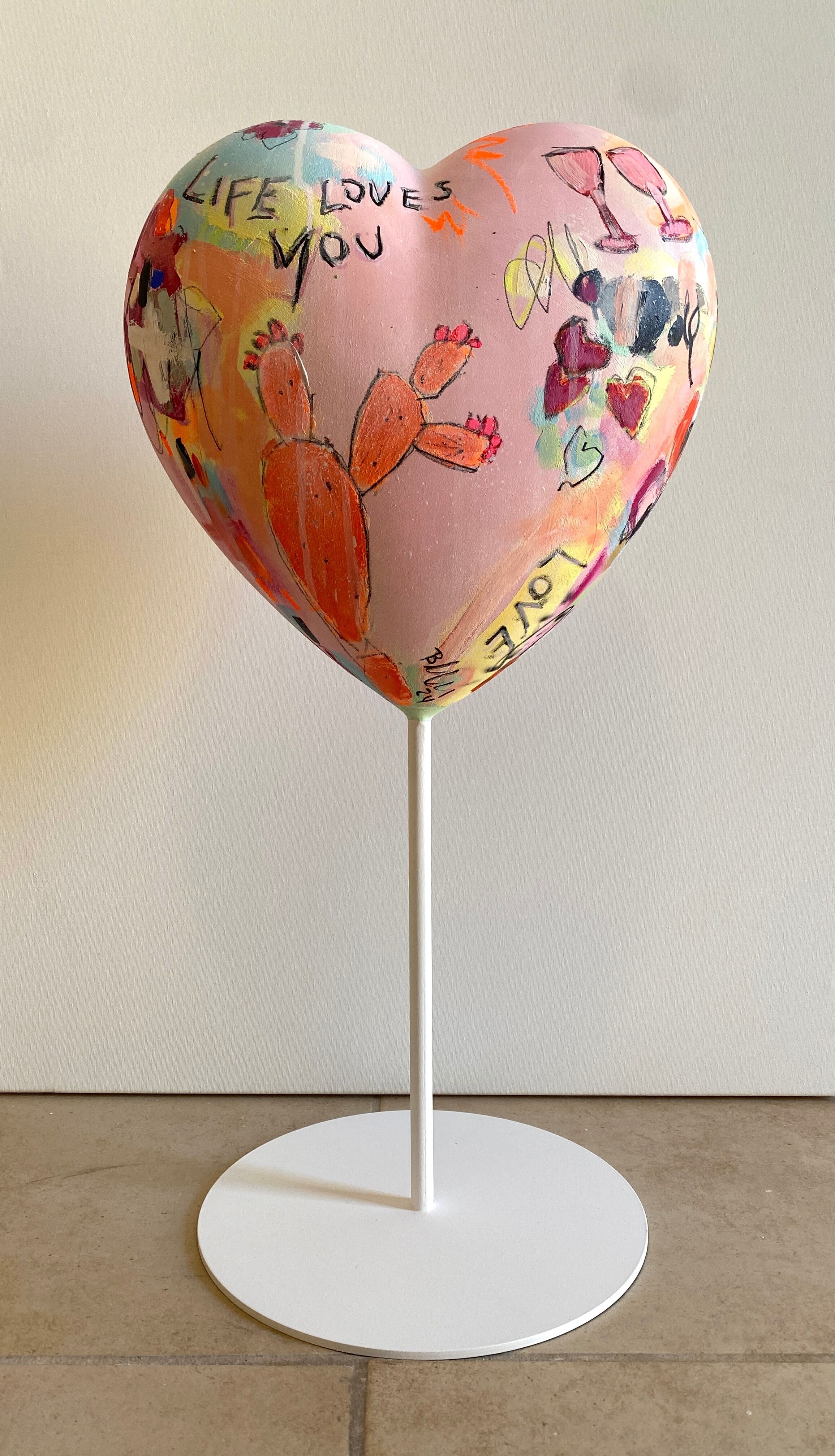 Sculpture "Life Loves You No.14" (2024)