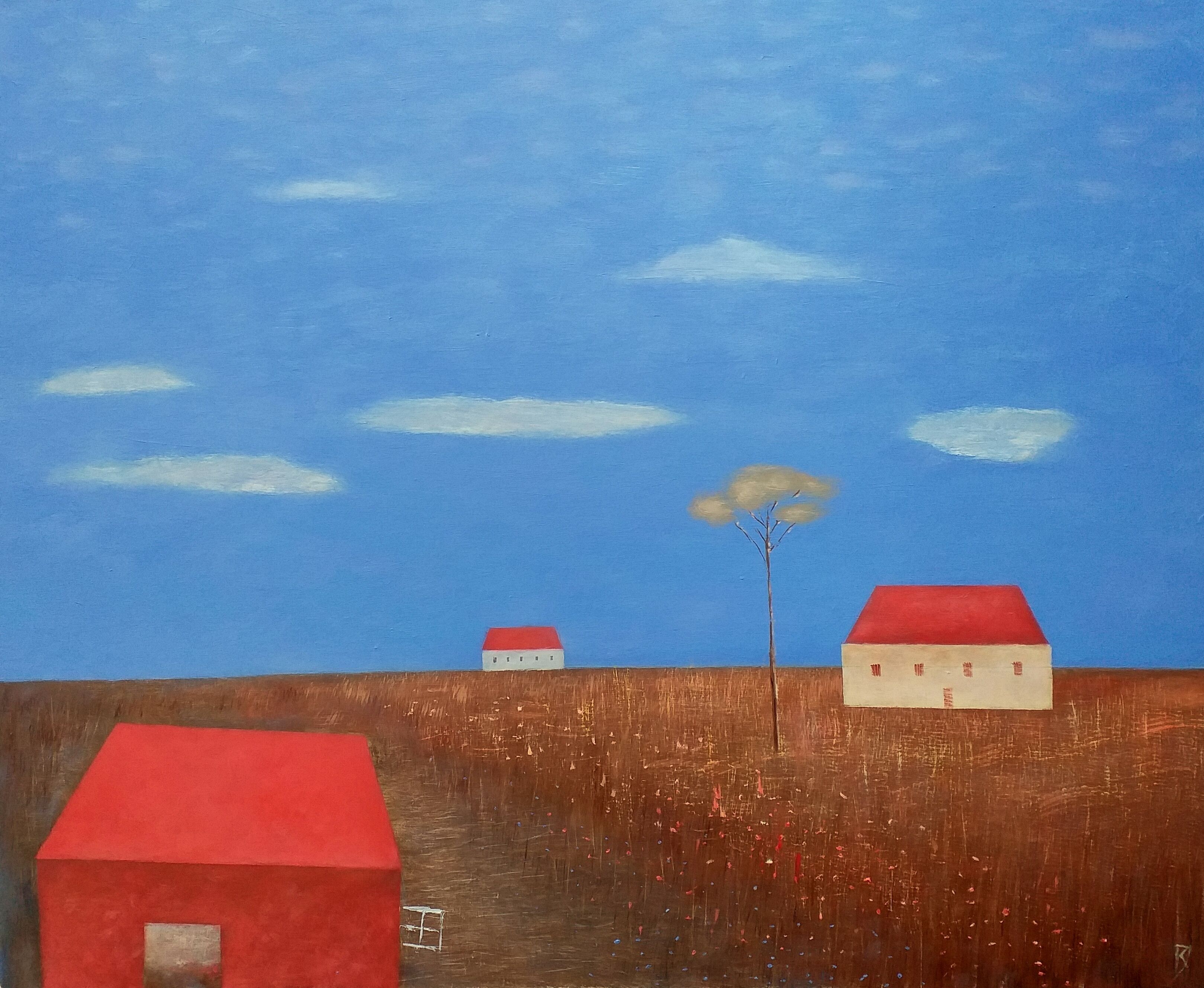 Picture "Houses In The Fields" (2023)