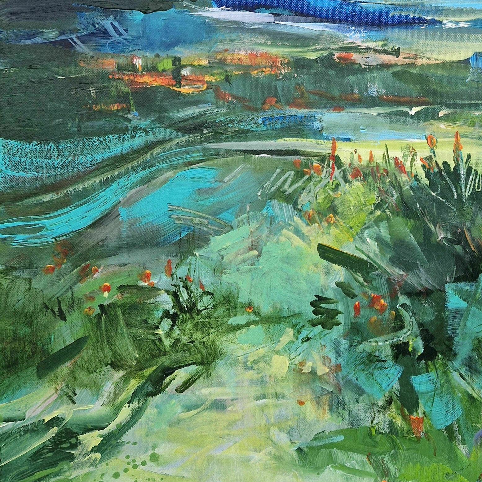 Picture "Summer in the mountains IV" (2024)