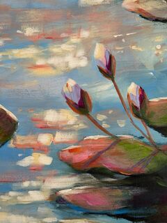 Picture "Lilies In Sparcle" (2024)