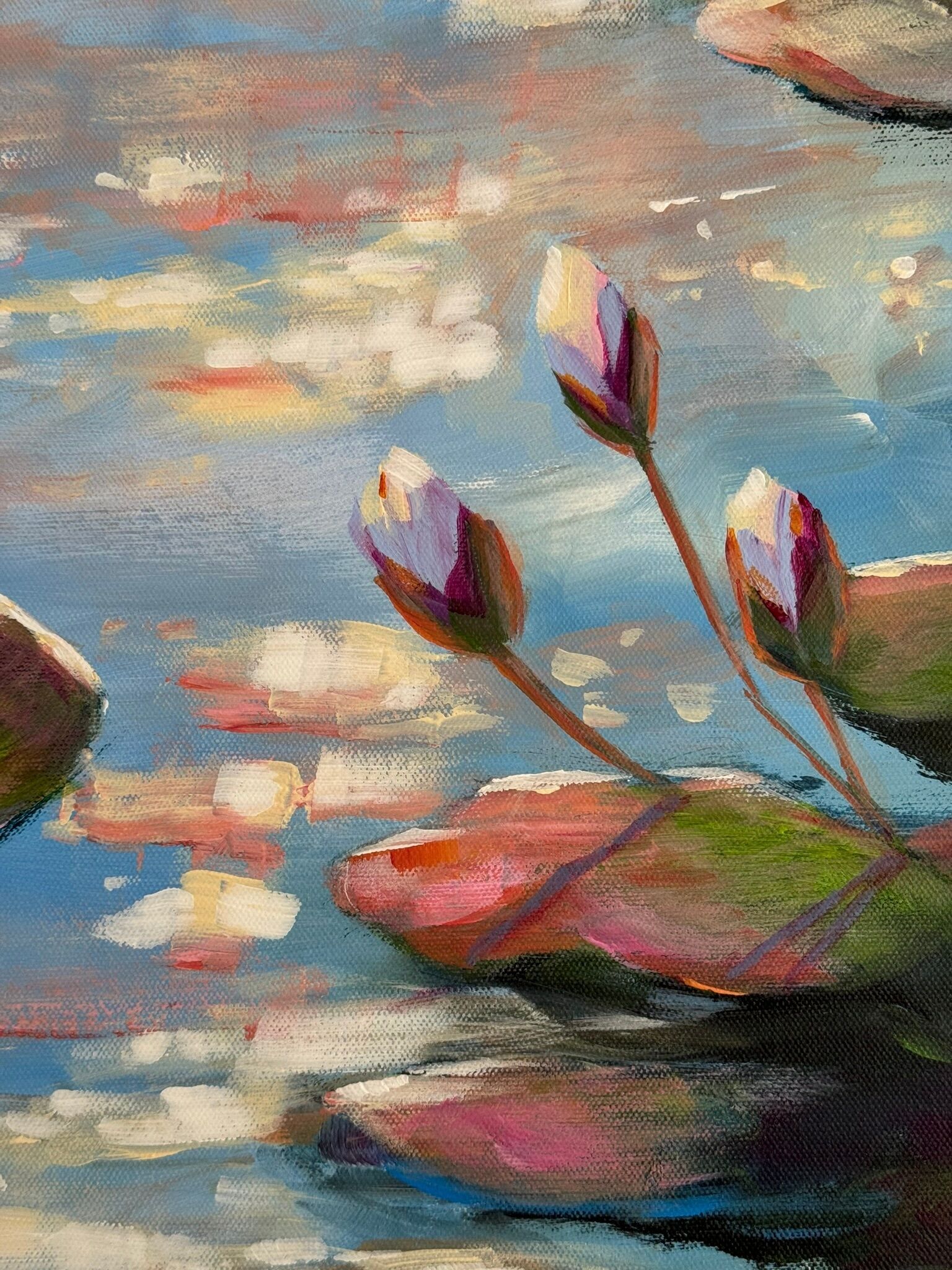 Picture "Lilies In Sparcle" (2024)