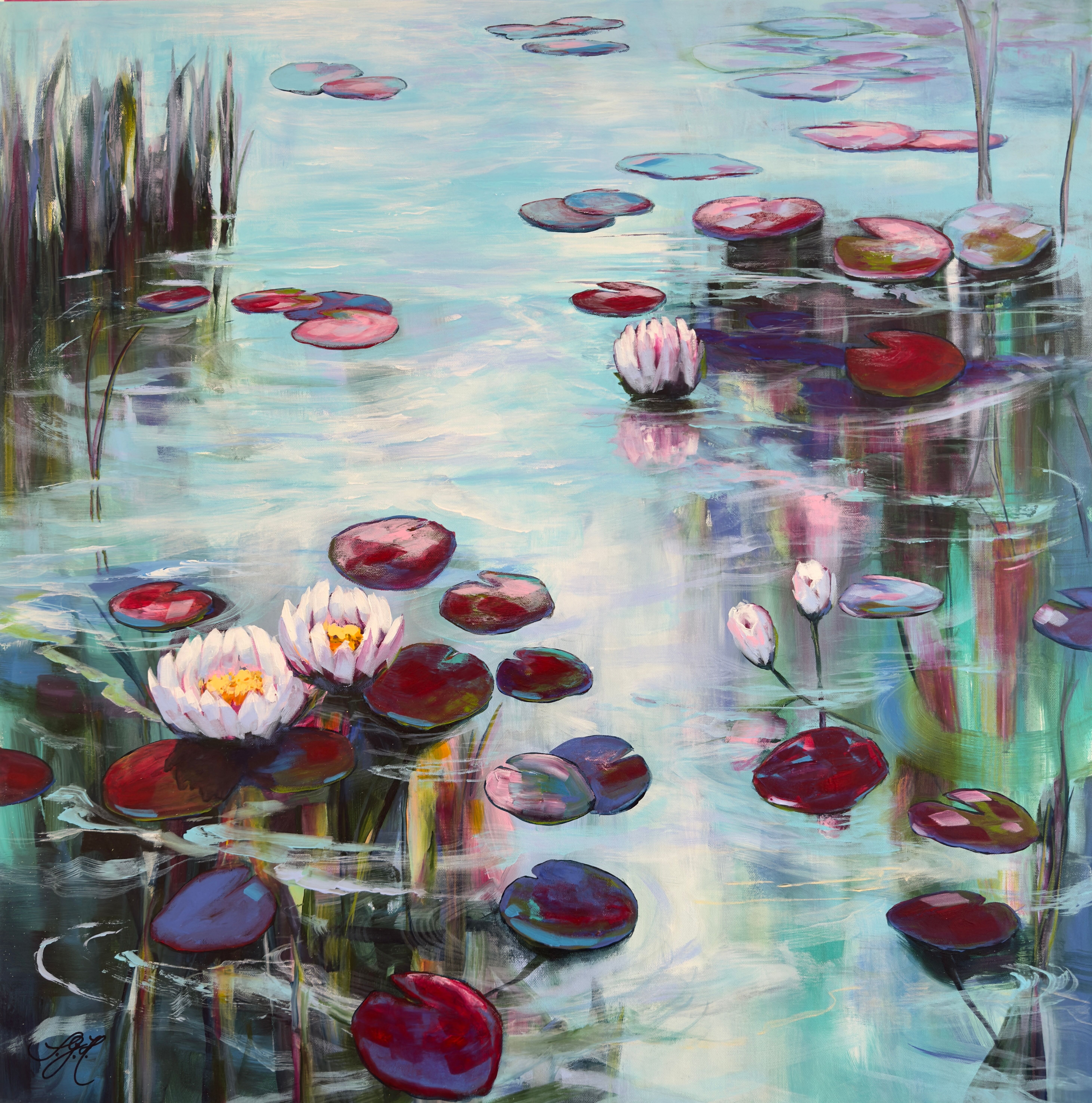 Picture "My Love For Water Lilies 10" (2024)