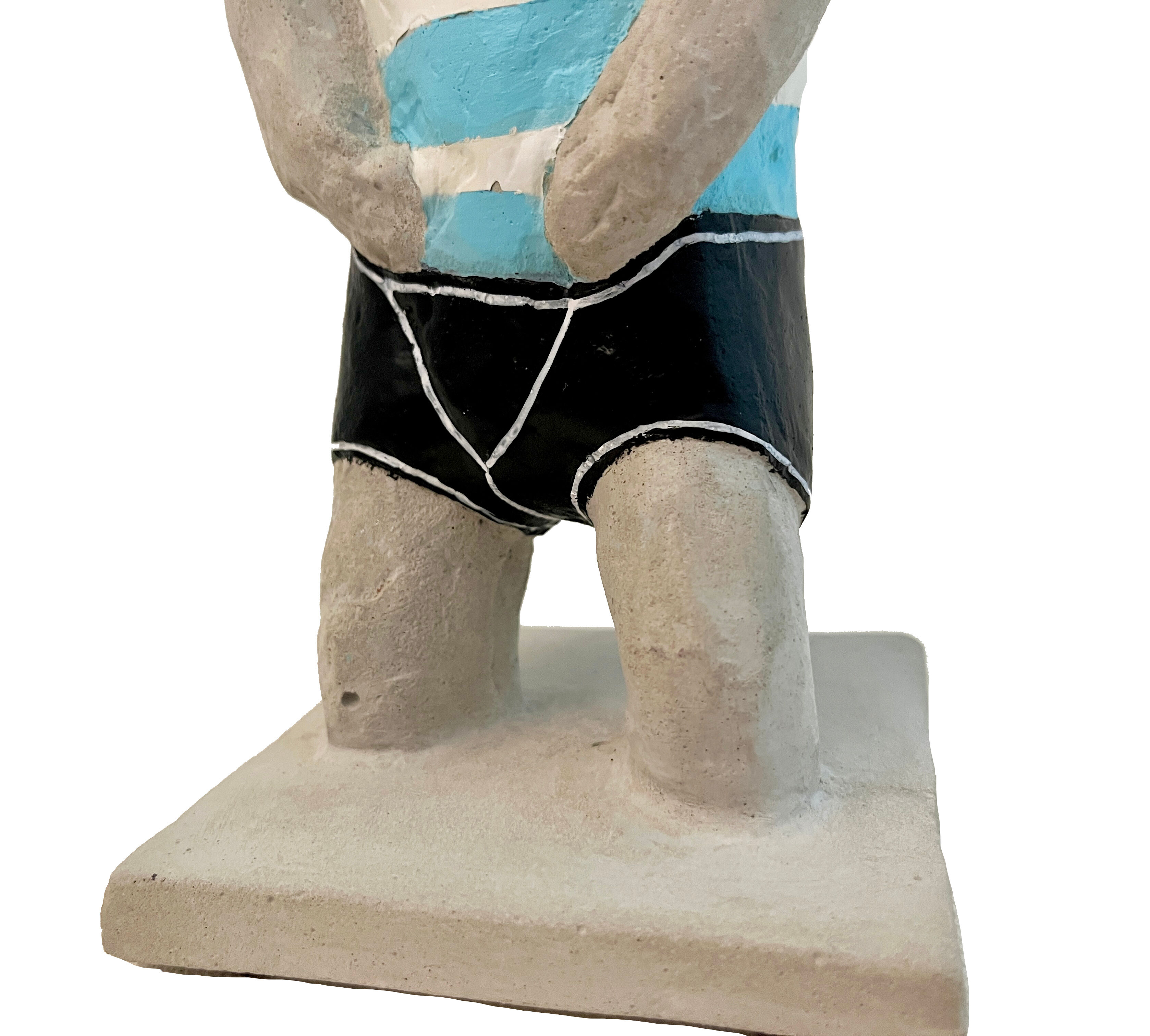 Sculpture "Luka, the superhero" (2023)