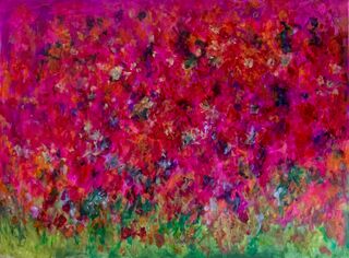 Picture "Floral abstraction" (2024)