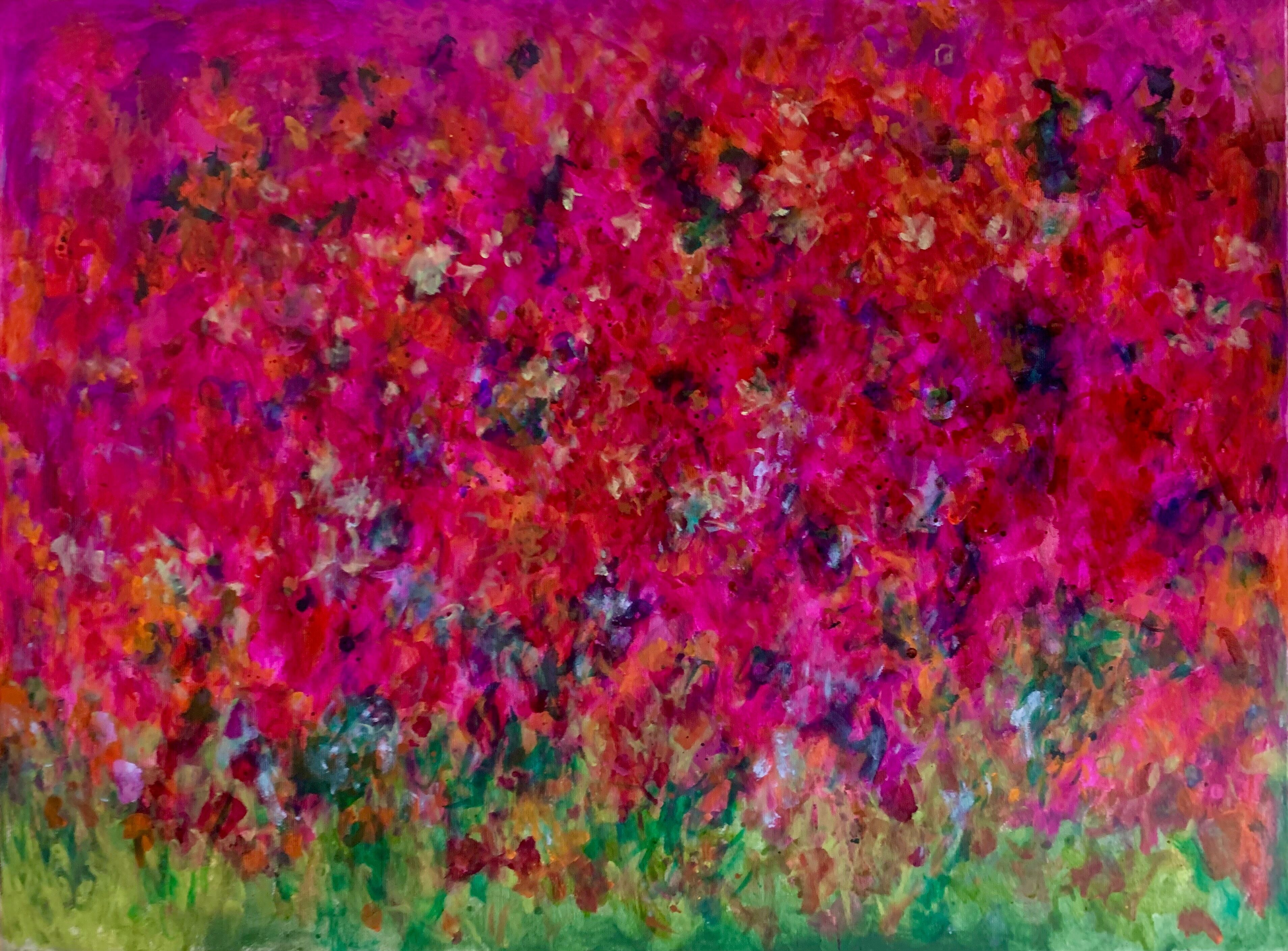 Picture "Floral abstraction" (2024)
