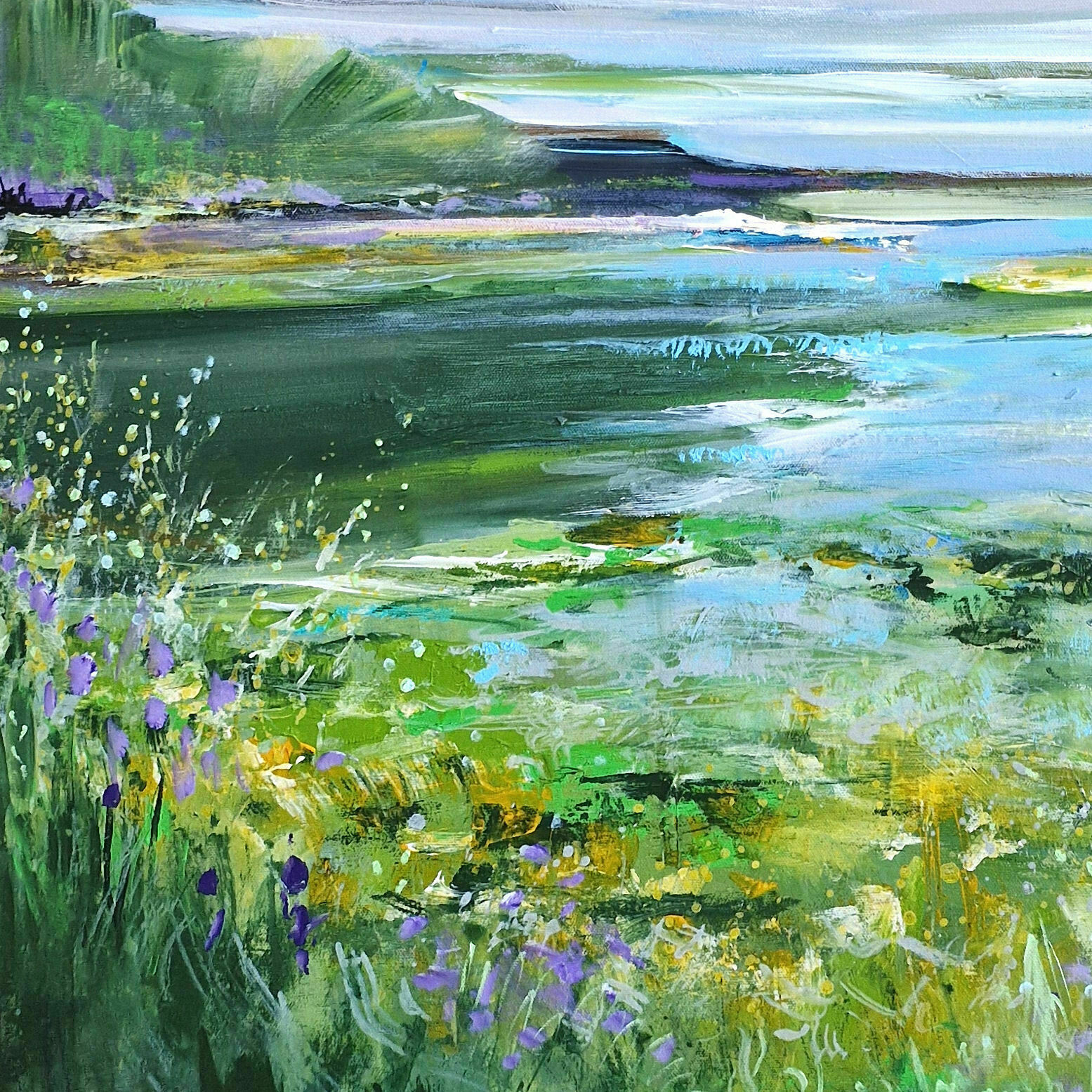 Picture "Summer at the lake" (2024)