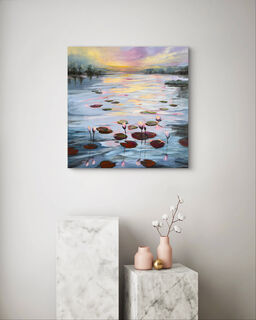 Picture "Water Lilies Land 1" (2025)