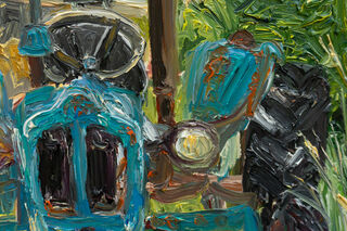 Picture "Old tractor / Ærø" (2023)