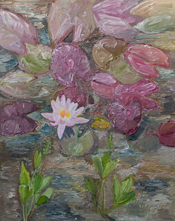 Picture "Water lily blossom" (2022)