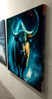 Picture "Blue bull" (2023)