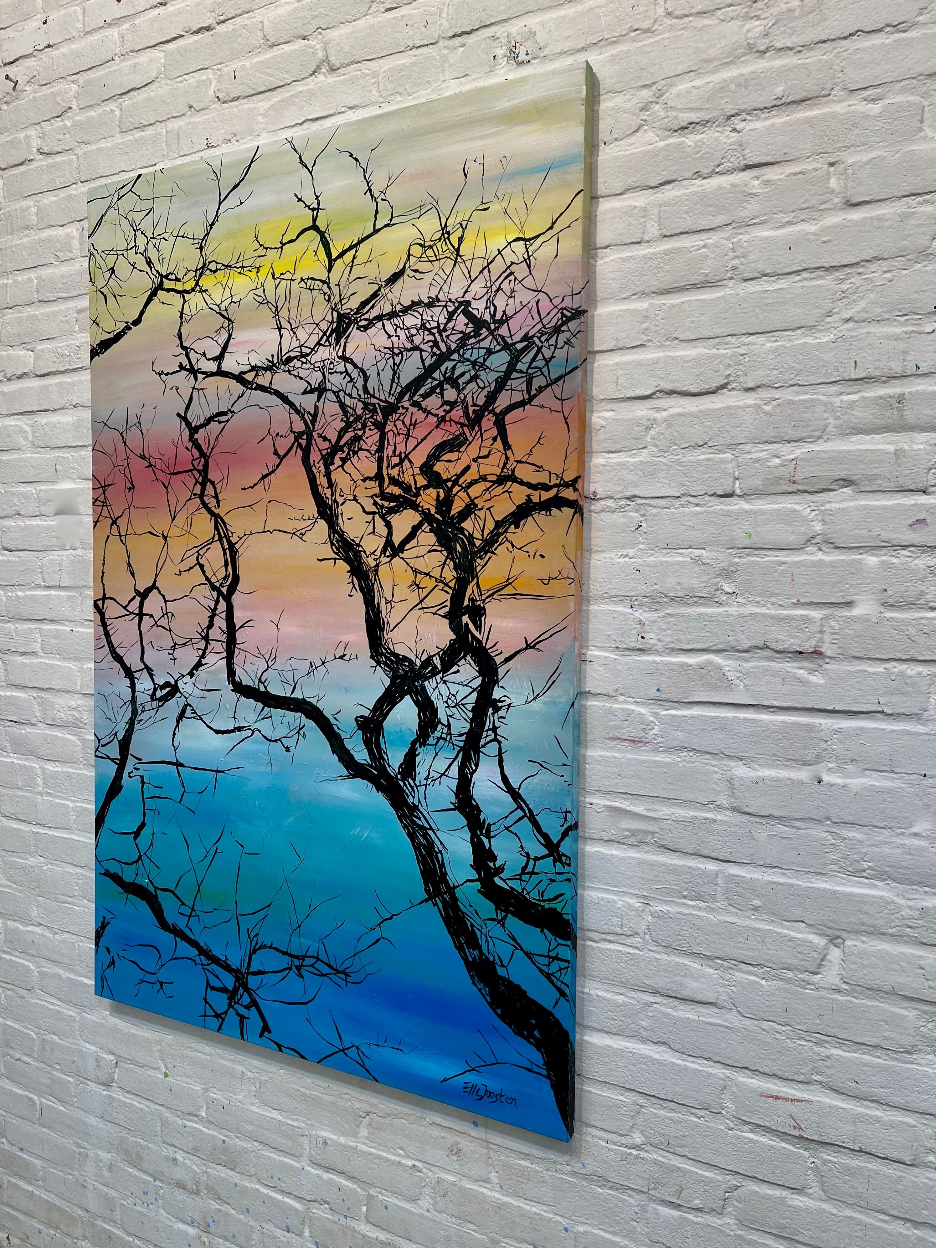 Bild "Wald Sihouette Sieben" (2023)