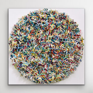 Sculpture "Paperwork & Pearls #11" (2024)