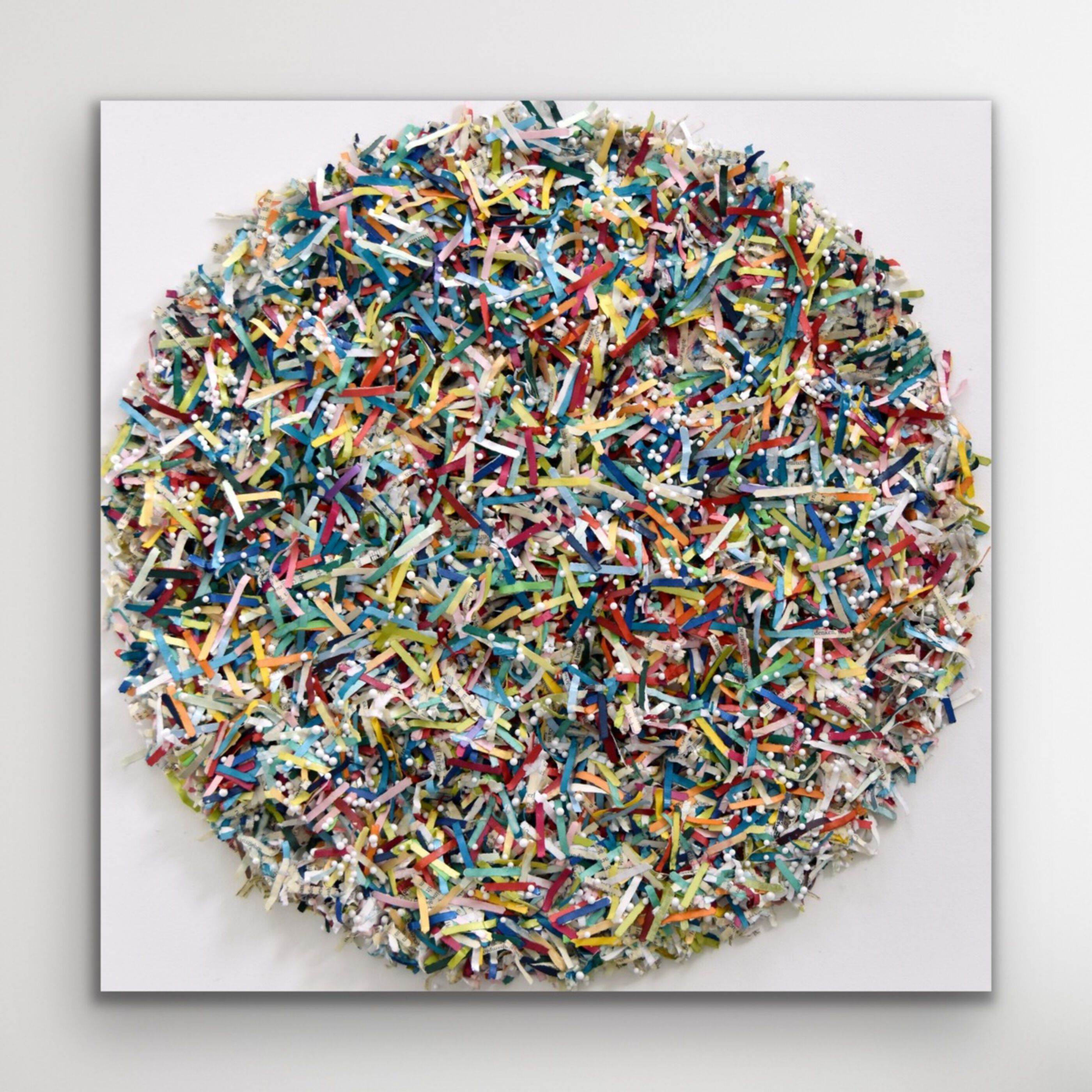 Sculpture "Paperwork & Pearls #11" (2024)