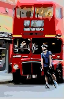 Picture "Red Bus" (2023)