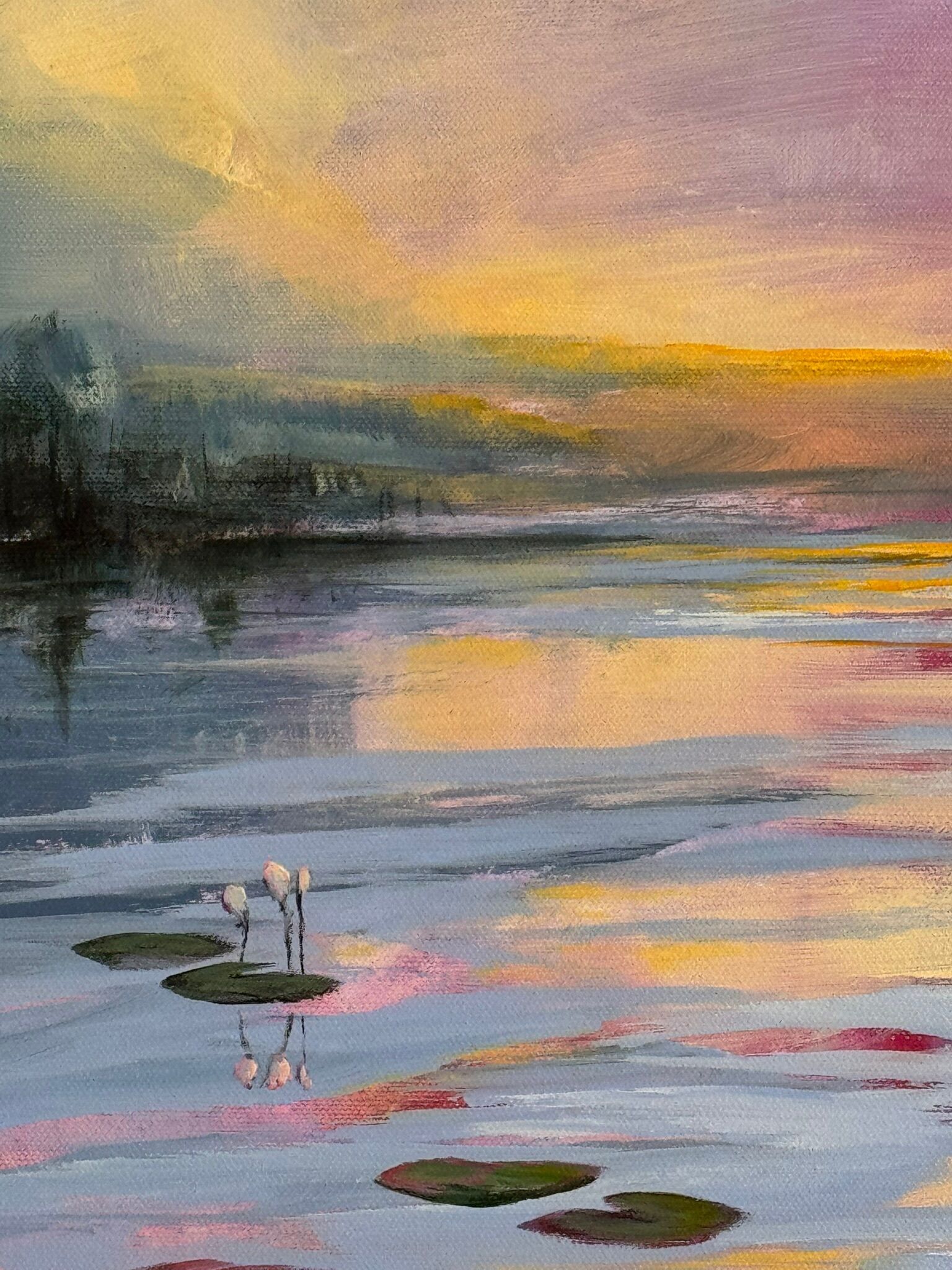 Picture "Water Lilies Land 1" (2025)