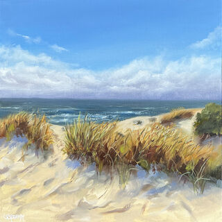 Picture "North Sea Sylt dunes & sea (#230913)" (2023)