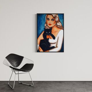 Picture "Blue Mood" (2022)