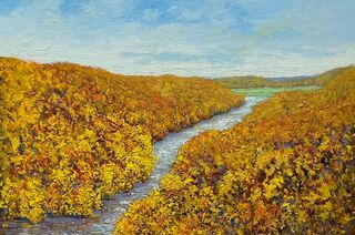 Picture "Indian Summer Weserbergland" (2023)