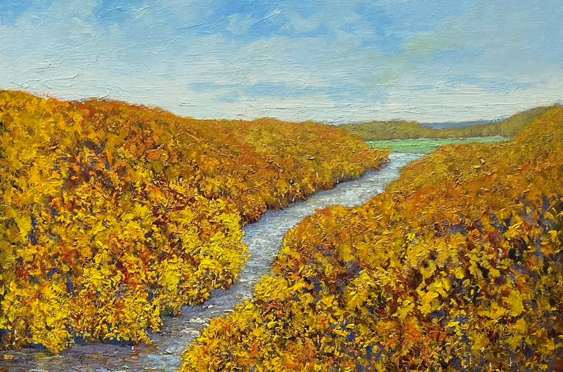 Picture "Indian Summer Weserbergland" (2023)